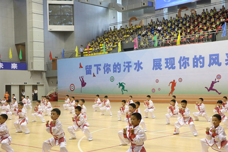 圓夢工程”農(nóng)村未成年人體育夏令營在石門開營 圓夢工程”農(nóng)村未成年人體育夏令營在石門開營