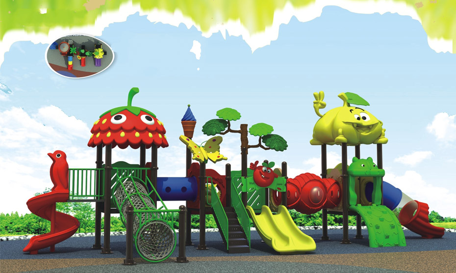 兒童滑梯水果動植物YH-14F08A 兒童滑梯水果動植物YH-14F08A