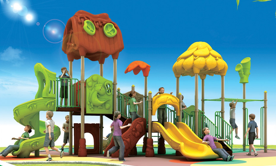 兒童滑梯森林樹屋YH-4H07A