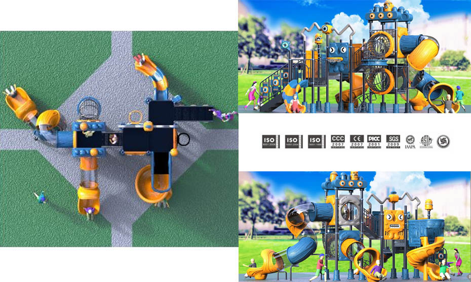 幼兒園滑梯YH-16H01X-B 幼兒園滑梯YH-16H01X-B