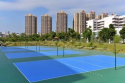 廣東湛江學(xué)院 硅PU球場(chǎng)_戶外運(yùn)動(dòng)地面案例_廣東