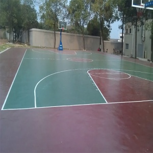 深圳市沙井萬(wàn)豐小學(xué)_戶外運(yùn)動(dòng)地面案例_廣東