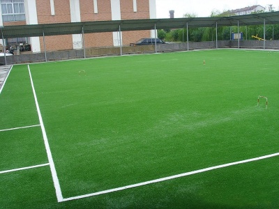 新疆五家渠市第三小學(xué)人造草足球場(chǎng)_戶(hù)外運(yùn)動(dòng)地面案例_廣東