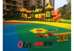 廣西省玉林市銀豐香檳郡一期_游樂(lè)設(shè)施工程案例_廣東