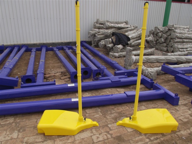 移動式羽毛球柱