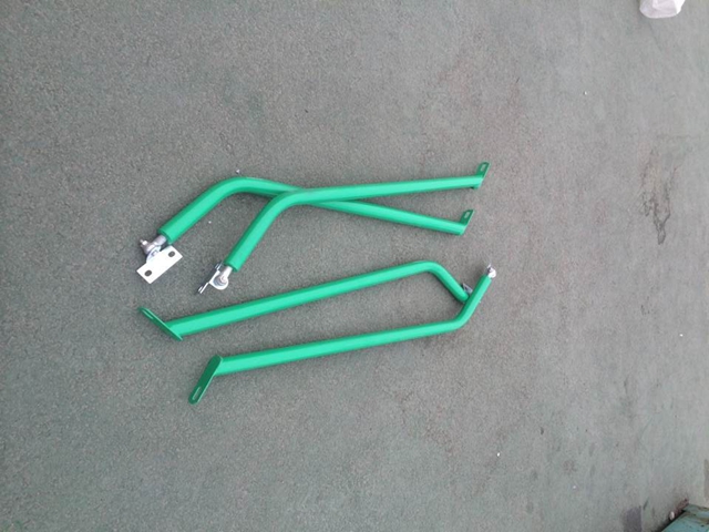 GYTY-A008移動式綠色單臂籃球架