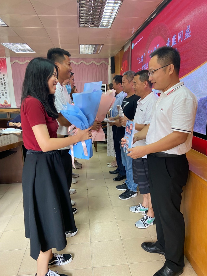 “三帶”“三學(xué)”青藍同盛