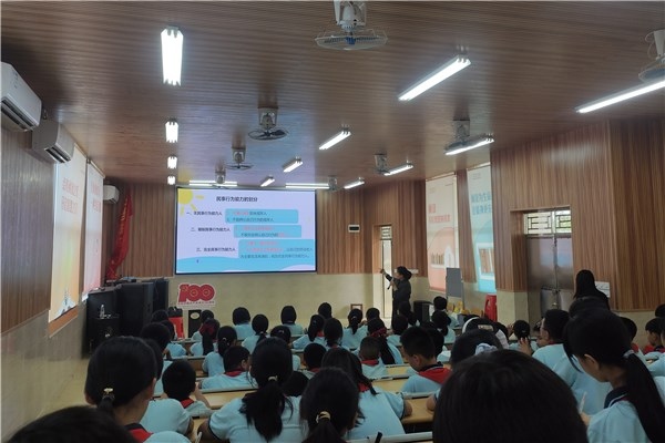 裕洲小學舉行兒童權益保護公益宣講活動