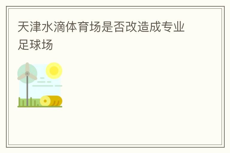 天津水滴體育場(chǎng)是否改造成專(zhuān)業(yè)足球場(chǎng)