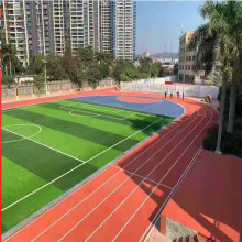 厚冠新國(guó)標(biāo)塑膠跑道報(bào)價(jià) 室外塑膠跑道 山西堯都透氣型塑膠跑道