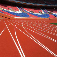 厚冠16mm田徑塑膠跑道施工價(jià)格 體育館塑膠跑道 籃球場塑膠跑道