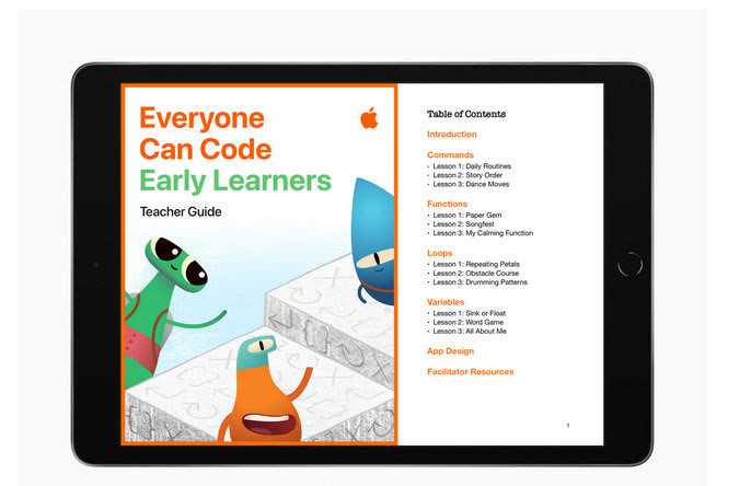 蘋果為小學(xué)生推出編程指南，編程熱再掀波瀾？