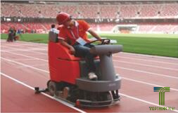 預制型橡膠跑道施工基本流程