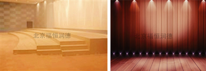 采用的“福恒”舞臺(tái)木地板的場館