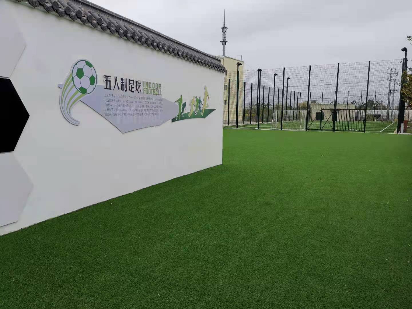 奉賢區(qū)柘林鎮(zhèn)海灣村足球場