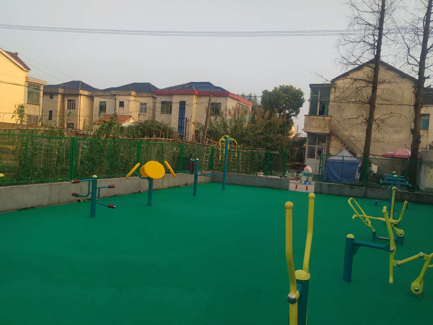 合慶鎮(zhèn)勤奮村7隊健身苑點(diǎn)