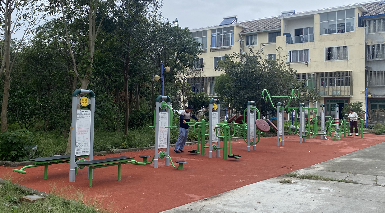 頭橋集團東新市村頭橋中心小區(qū)市民益智健身苑點