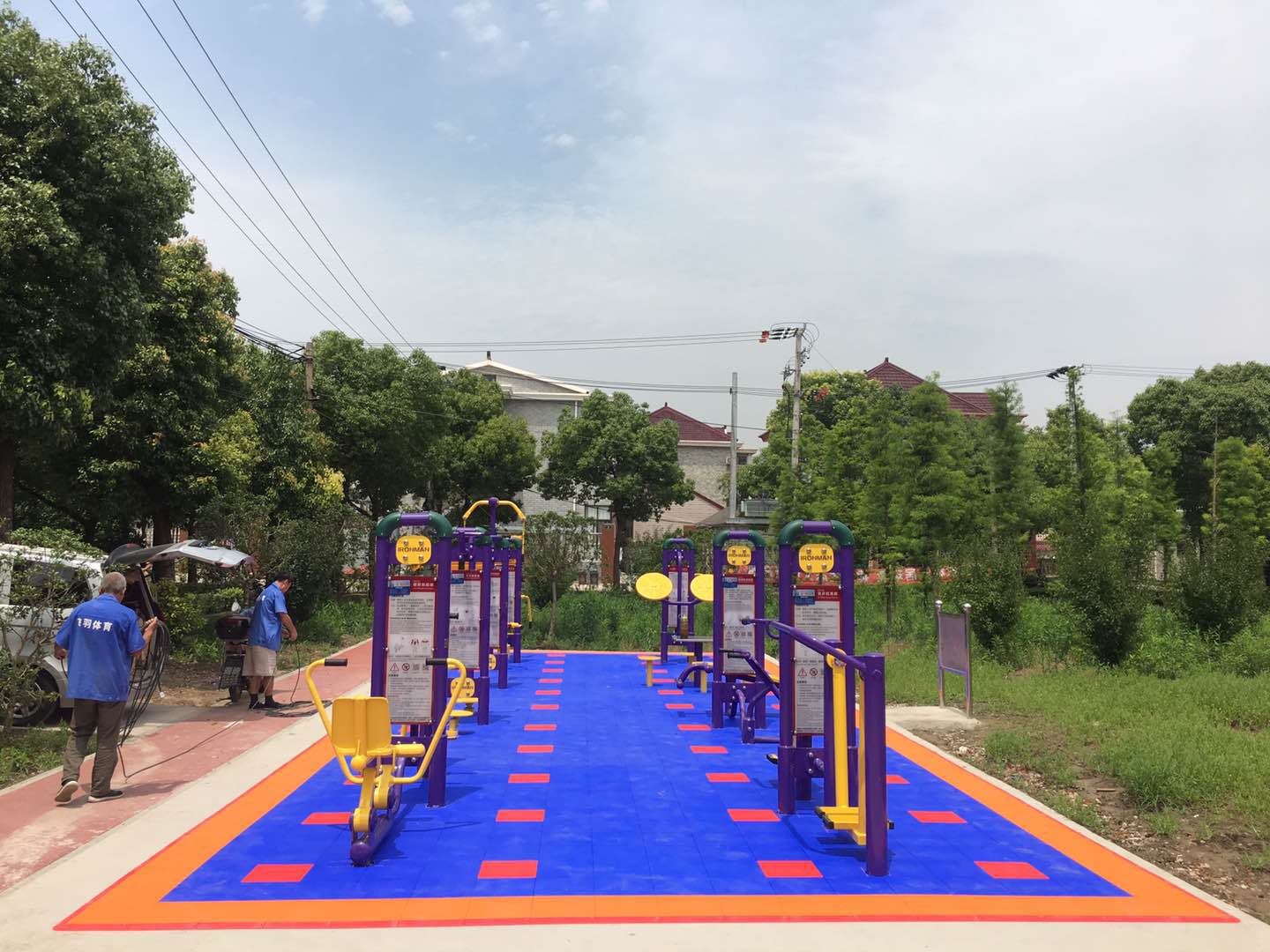 沈家橋村梅園宅健身點(diǎn)