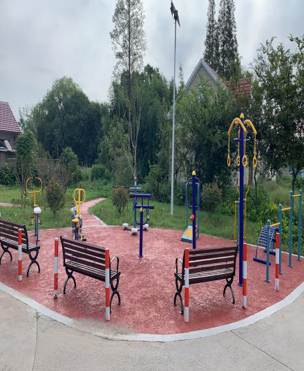 盤西村健身點(diǎn)2