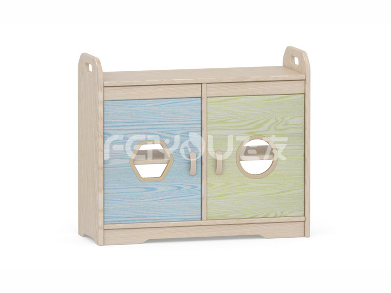 互動學(xué)習(xí)兒童實(shí)木家具-006