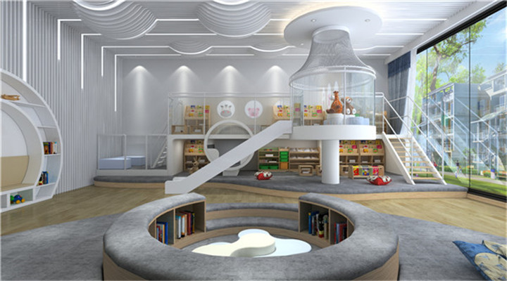 南方幼兒園室內(nèi)整體設(shè)計(jì):閱讀室 南方幼兒園室內(nèi)整體設(shè)計(jì):閱讀室