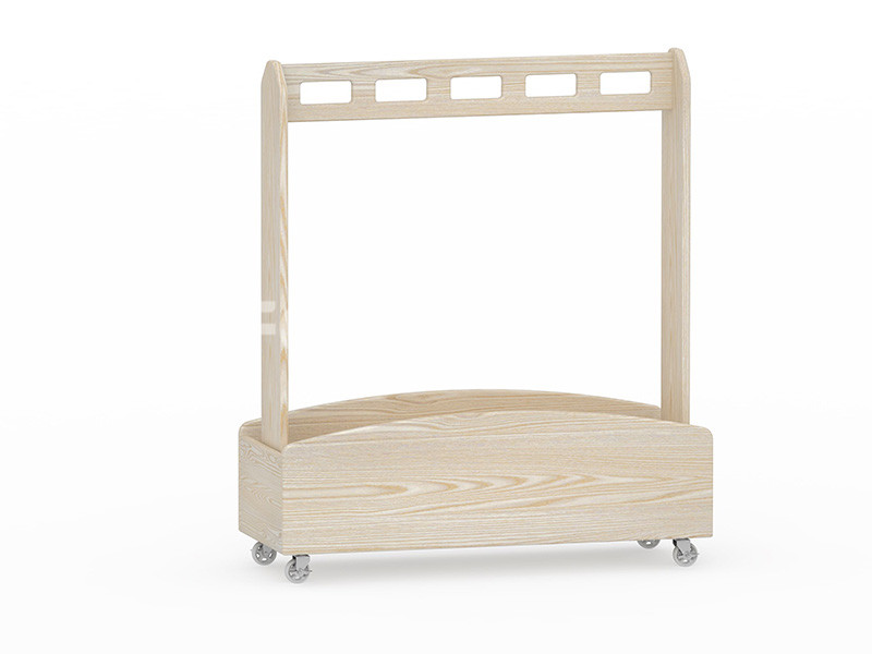 儲(chǔ)物柜兒童實(shí)木衣物架-029