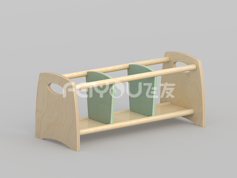 兒童樺木移動(dòng)書(shū)架-029