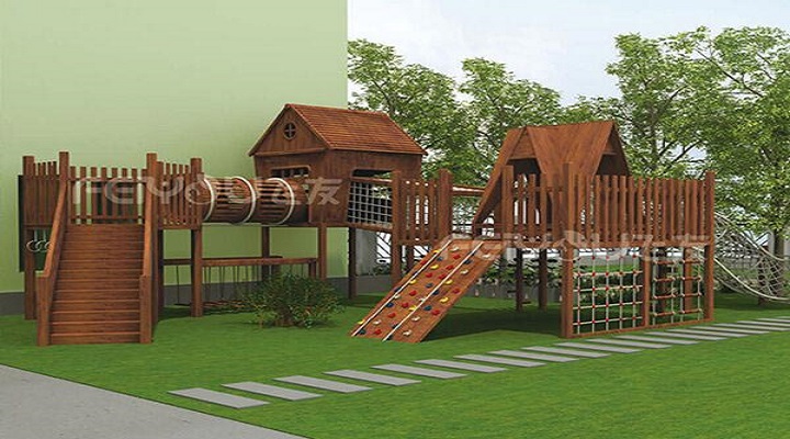 孩子們在木質(zhì)拓展訓(xùn)練中邂逅大自然 孩子們在木質(zhì)拓展訓(xùn)練中邂逅大自然