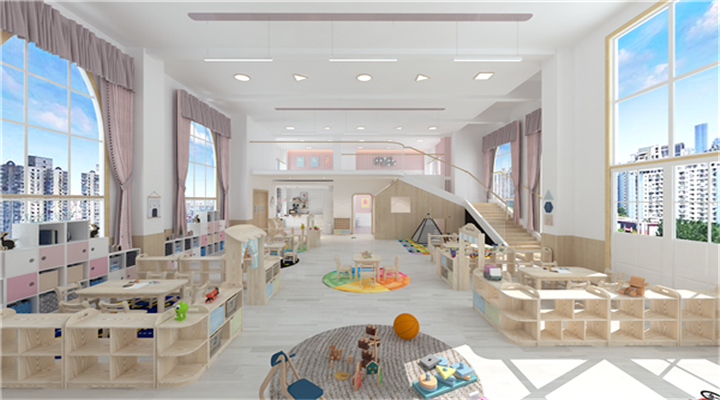 南方幼兒園室內(nèi)整體設(shè)計:現(xiàn)代幼兒園教室 南方幼兒園室內(nèi)整體設(shè)計:現(xiàn)代幼兒園教室