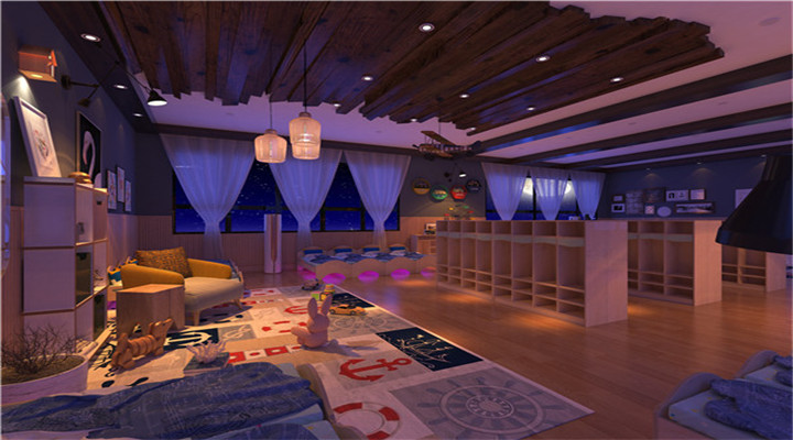 南方幼兒園室內(nèi)整體設(shè)計(jì):現(xiàn)代幼兒園寢室 南方幼兒園室內(nèi)整體設(shè)計(jì):現(xiàn)代幼兒園寢室