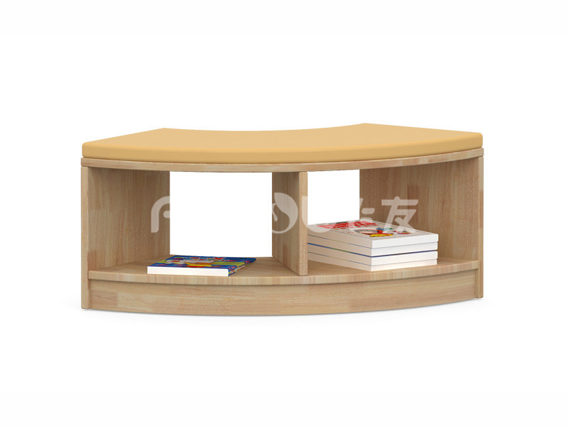 多功能學(xué)習(xí)互動弧形書架-006