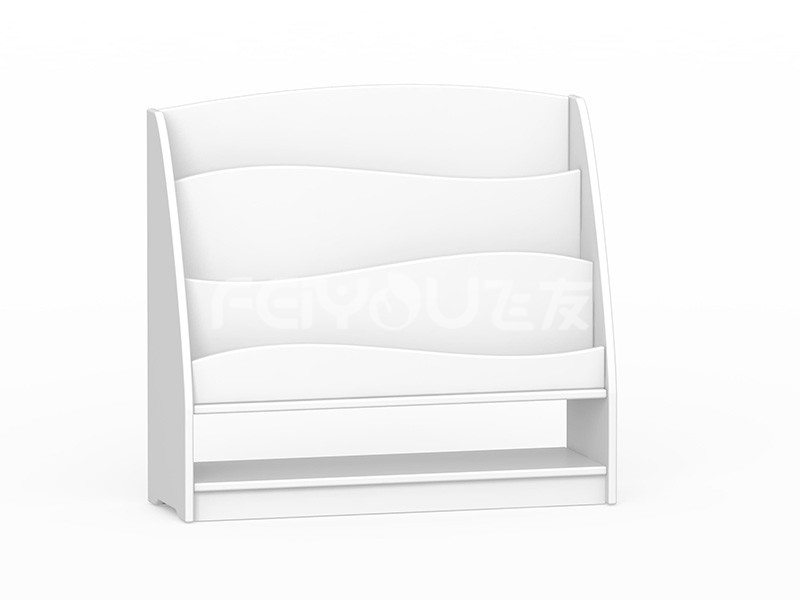 兒童實(shí)木玩具柜書架-024