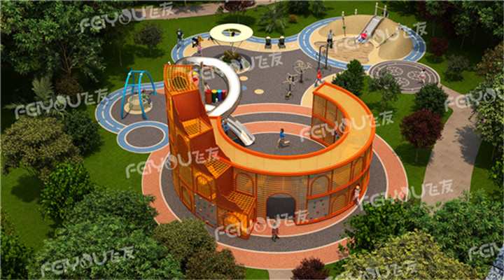 南方戶外游樂設施整體設計方案之一 南方戶外游樂設施整體設計方案之一