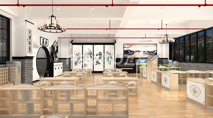 幼兒園中式國學(xué)室的設(shè)計思路 幼兒園中式國學(xué)室的設(shè)計思路