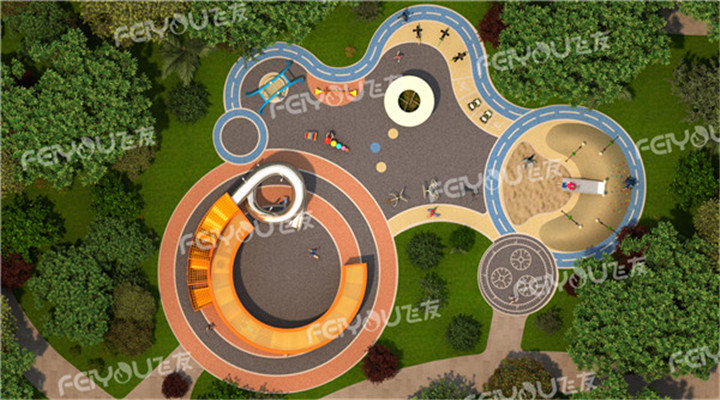 南方戶外游樂設施整體設計方案之一 南方戶外游樂設施整體設計方案之一