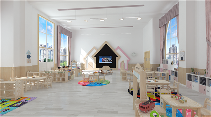 南方幼兒園室內(nèi)整體設(shè)計:現(xiàn)代幼兒園教室 南方幼兒園室內(nèi)整體設(shè)計:現(xiàn)代幼兒園教室