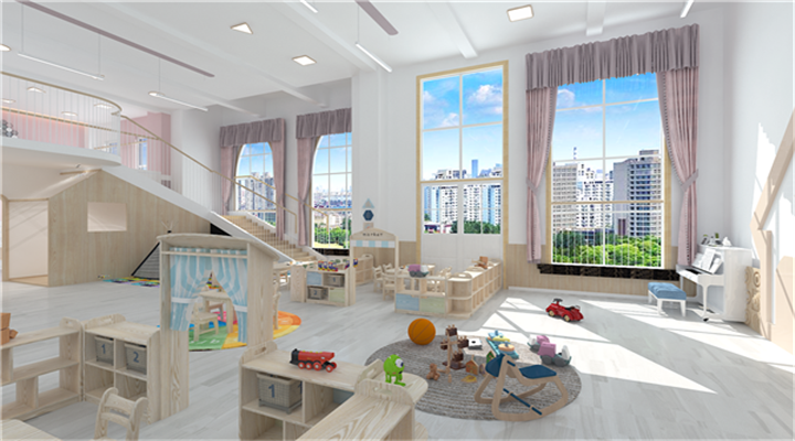 南方幼兒園室內(nèi)整體設(shè)計:現(xiàn)代幼兒園教室 南方幼兒園室內(nèi)整體設(shè)計:現(xiàn)代幼兒園教室