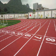 利達體育 硅pu籃球場材料、硅pu材料施工、塑膠跑道圖片、深圳硅pu球場材料