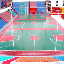 利達(dá)湖南廠家供應(yīng)羽毛球場丙烯酸材料、羽毛球場工程廠家羽毛球場面層鋪設(shè)