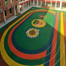 塑膠地板,塑膠球場，硅pu，塑膠跑道材料，湖南優(yōu)冠體育材料有限公司 132-0315-9777