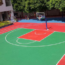 利達(dá)供應(yīng)羽毛球場地板、羽毛球場地板、羽毛球場地板廠家 羽毛球丙烯酸地板材料、籃球場丙烯酸材料運(yùn)動(dòng)場所、水性材料施工師傅、