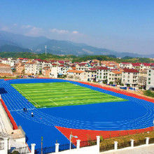 塑膠跑道 pu熱賣低價(jià)球場塑膠跑道公司