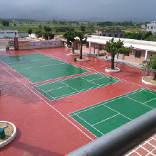 【易彩】丙烯酸球場(chǎng)地坪 蚌埠丙烯酸地坪漆 丙烯酸地坪廠家