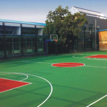 利達(dá)廠家供應(yīng) 丙烯酸藍(lán)球場材料、網(wǎng)球場施工、廣東丙烯酸球場材料 丙烯酸材料