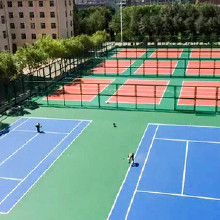 利達供應(yīng)硅pu球場  硅pu籃球場   利達體育pu材料 硅pu涂料