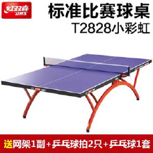 雙喜乒乓球臺(tái)T2828小彩虹 DHS拱形可折疊標(biāo)準(zhǔn)比賽乒乓球桌