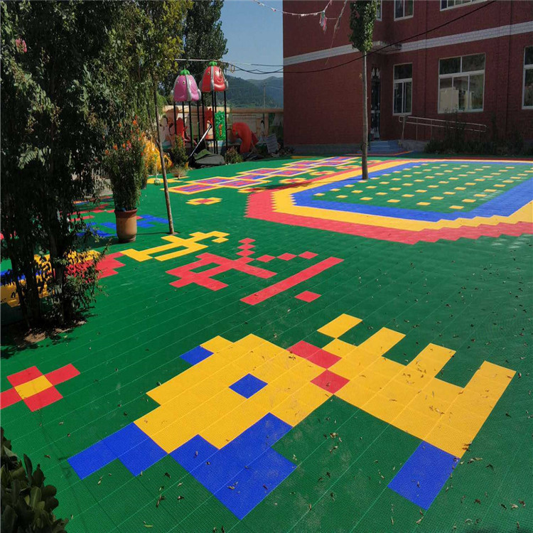 懸浮式拼裝運動地板 懸浮拼裝運動地板 結(jié)實耐用