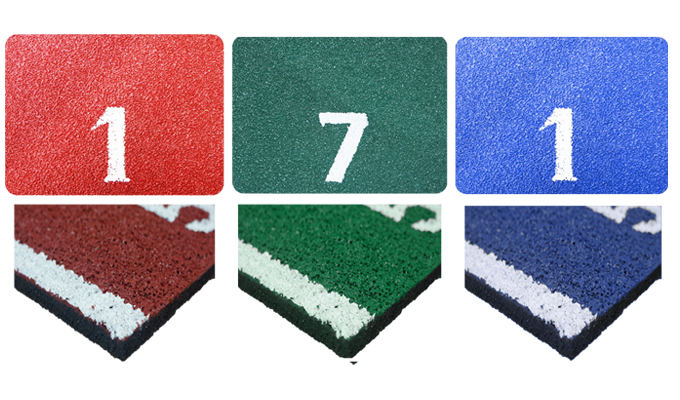 面層采用水性材料噴涂的塑膠跑道-水性塑膠跑道